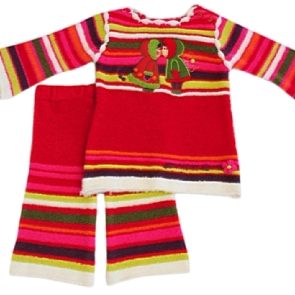 Deux Par Deux Baby Eskimo Outfit NEW NWT Baby 6mo